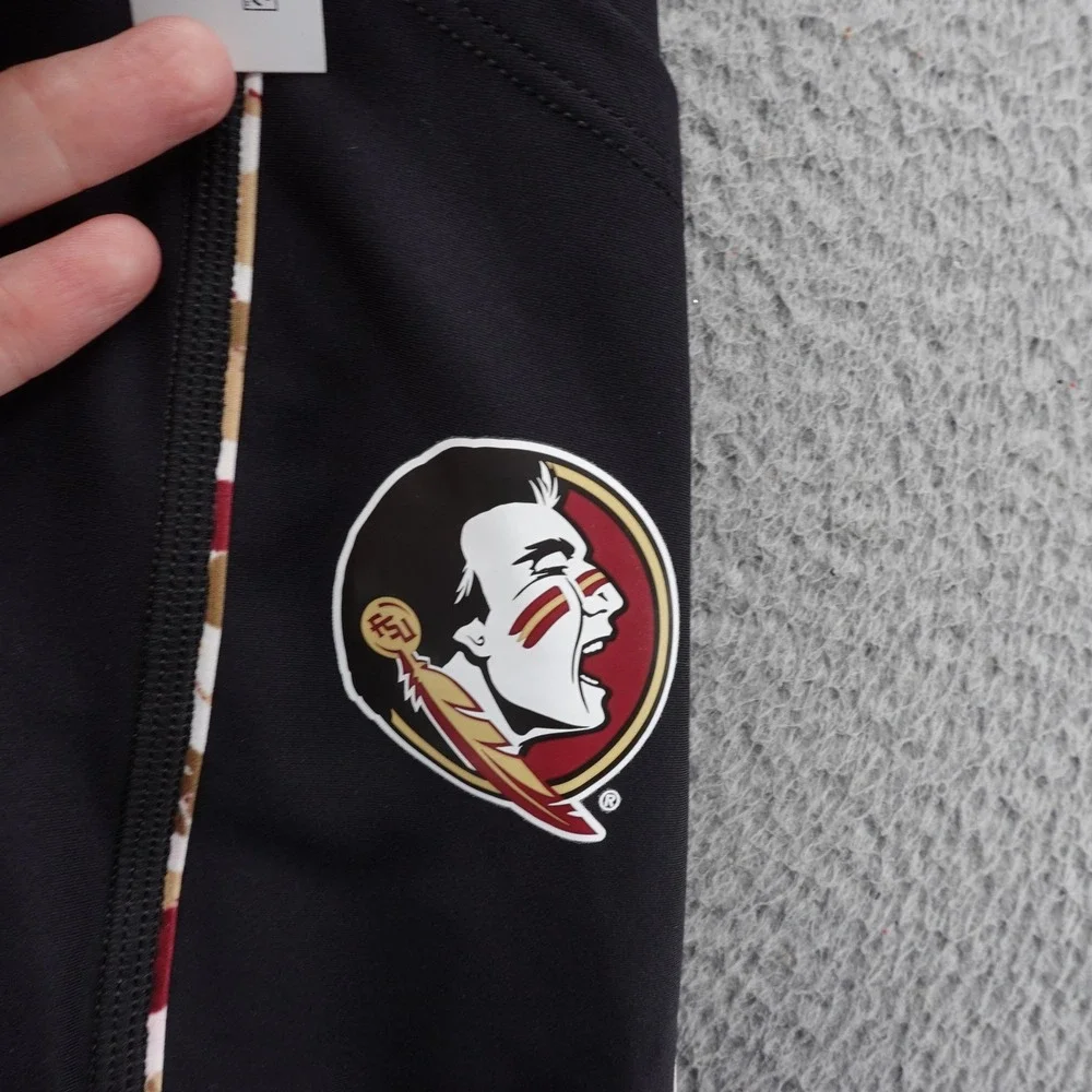 Certo Florida State Seminoles FSU Assembly Leggings Black Womens Large NEW - Picture 4 of 14